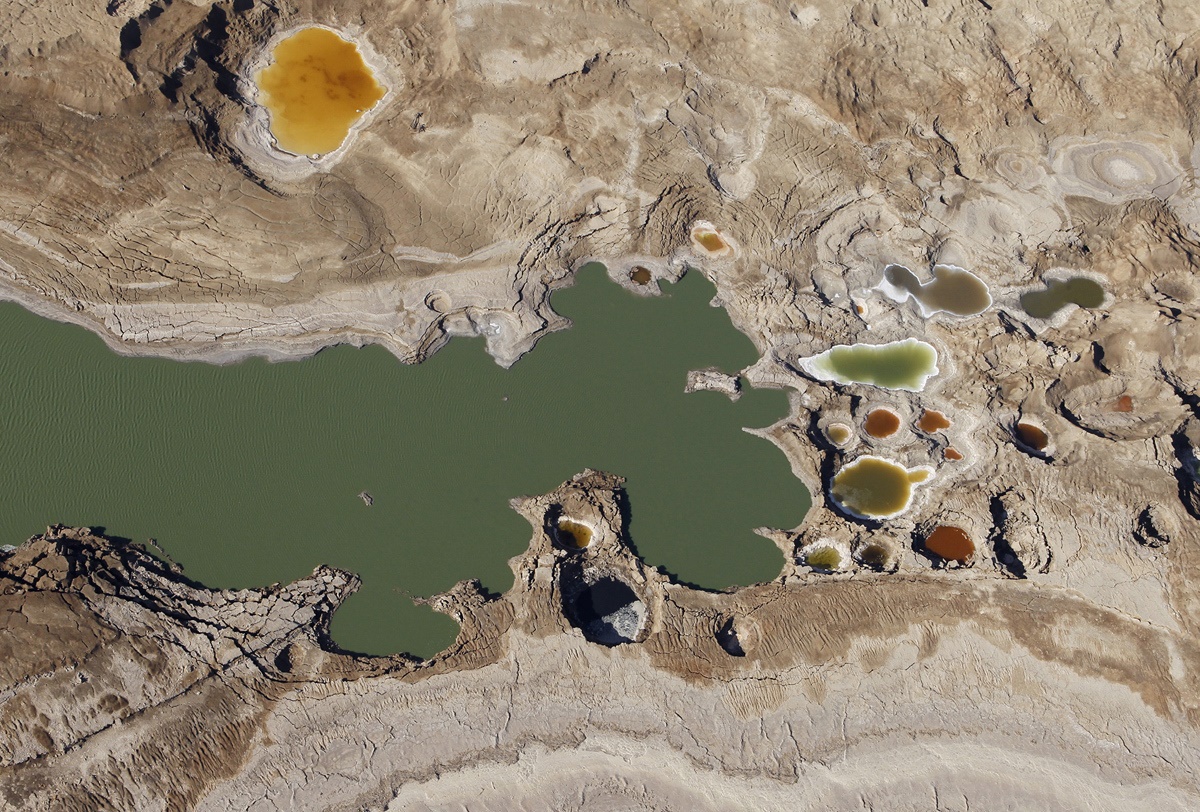 تصاویر | دریای مرده؛ شورترین پهنه آبی جهان